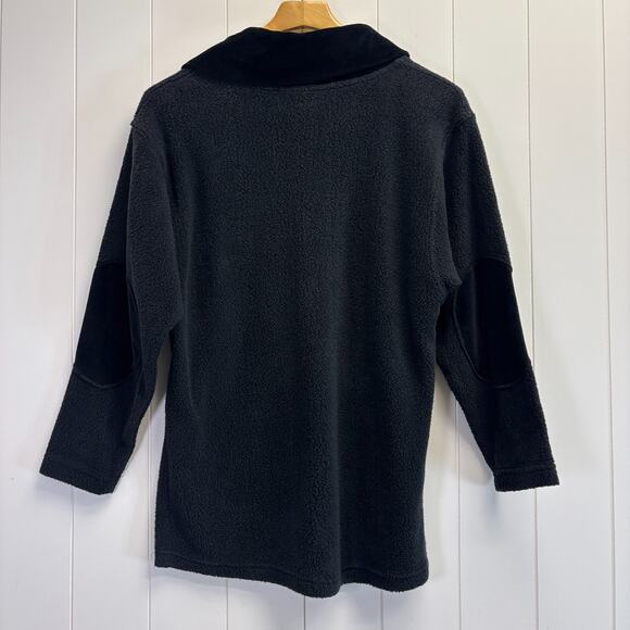 Vintage AKA Los Angeles Womens 90s Comfy Oversized Fleece Velour Top Size S Soft - Picture 2 of 7